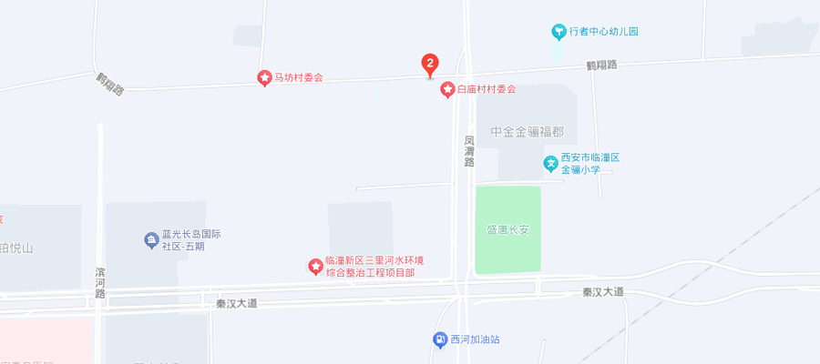 西安花开鲜花店地图