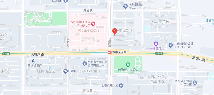 西安幸福花开鲜花店地图