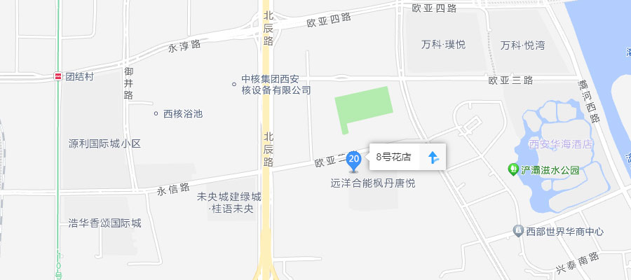 西安8号花店位置